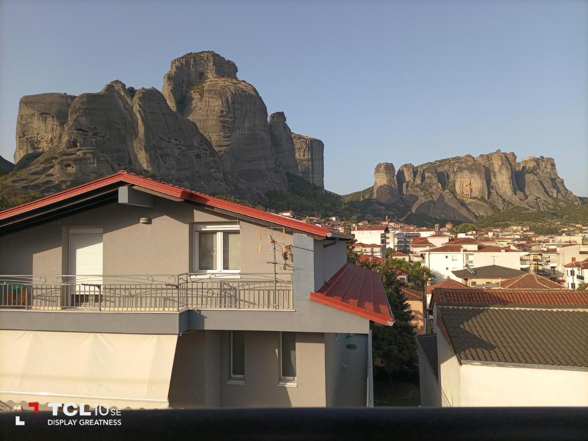 Meteora View Attic Lägenhet Kalampaka Exteriör bild